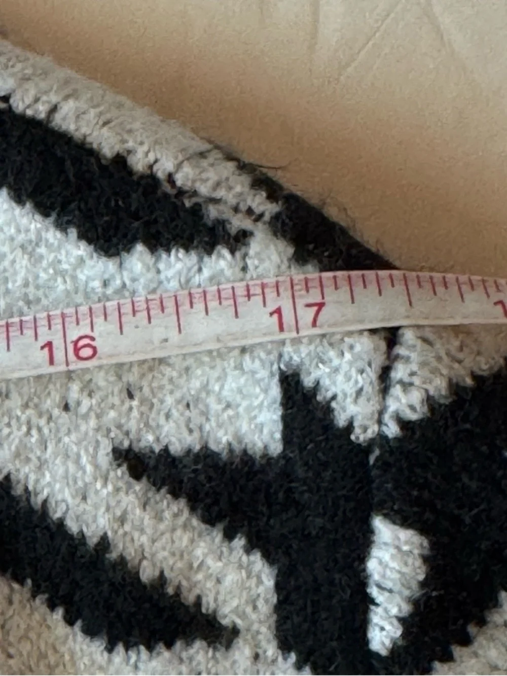 Talbots Black and White Houndstooth Button-Front Cardigan - Picture 8 of 10